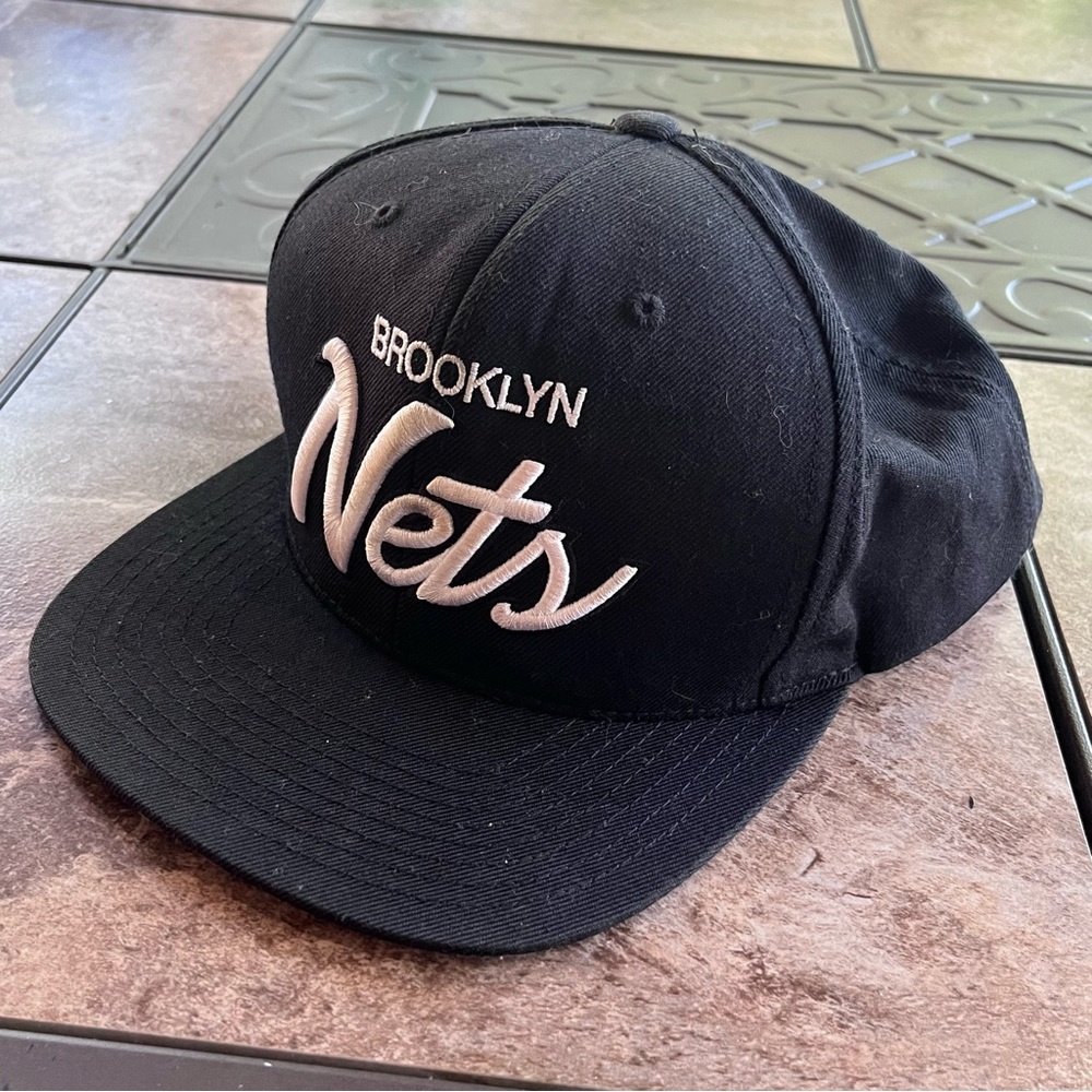 Mitchell & Ness Brooklyn Nets NBA Snapback hat cap black